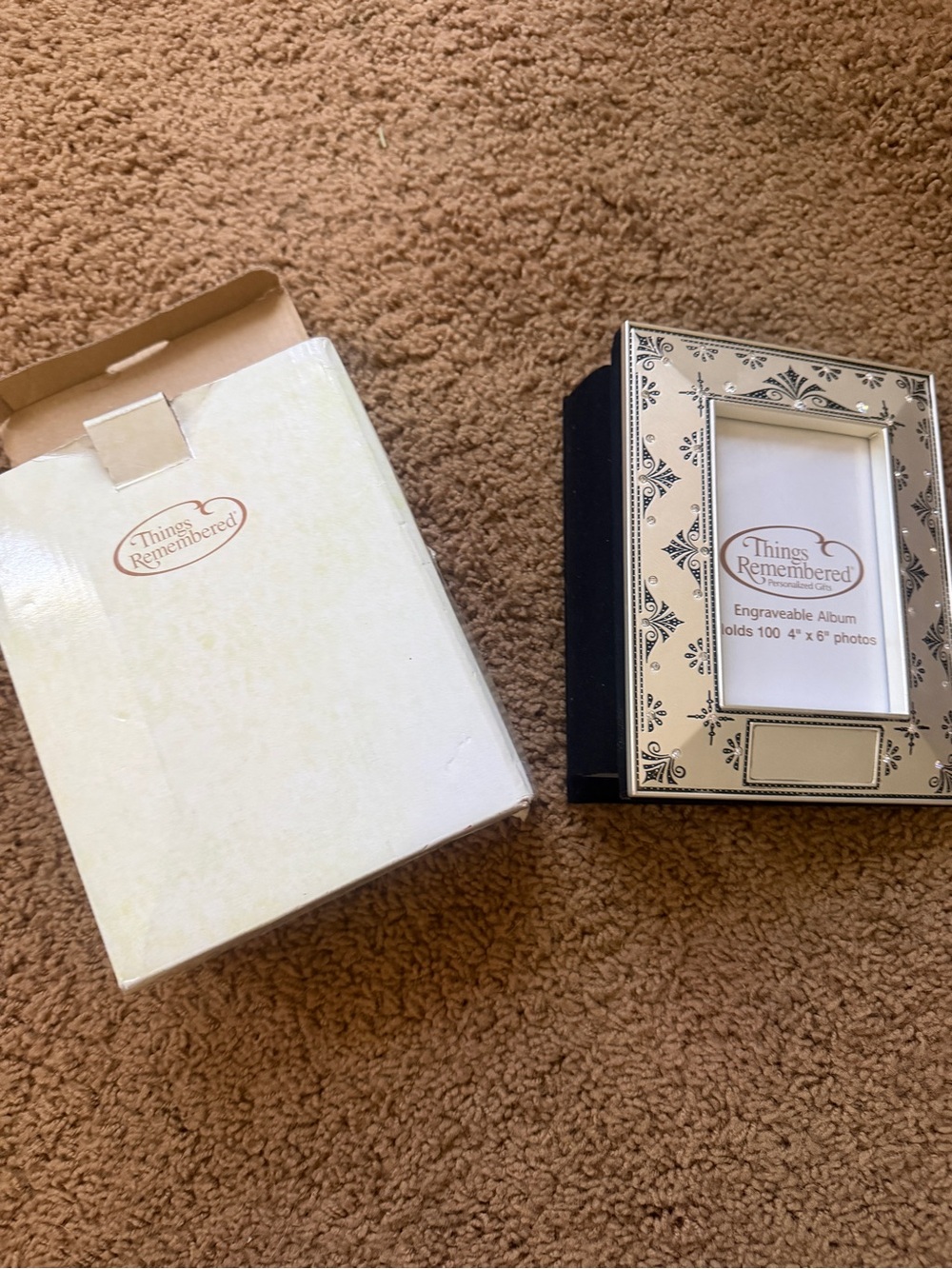 Things Remembered  Engravable Photo Album Frame